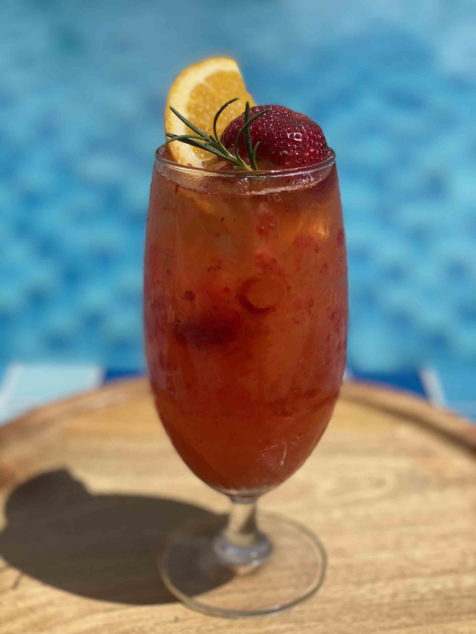 Nước ép Mix Cam - Dâu